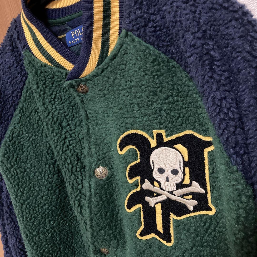 【新品】ポロ　ラルフローレン　スタジャン　リバーシブルジャケット　Mサイズ POLO RALPH LAUREN（ポロ ラルフ ローレン）｜スタジャン一覧 - WEAR
