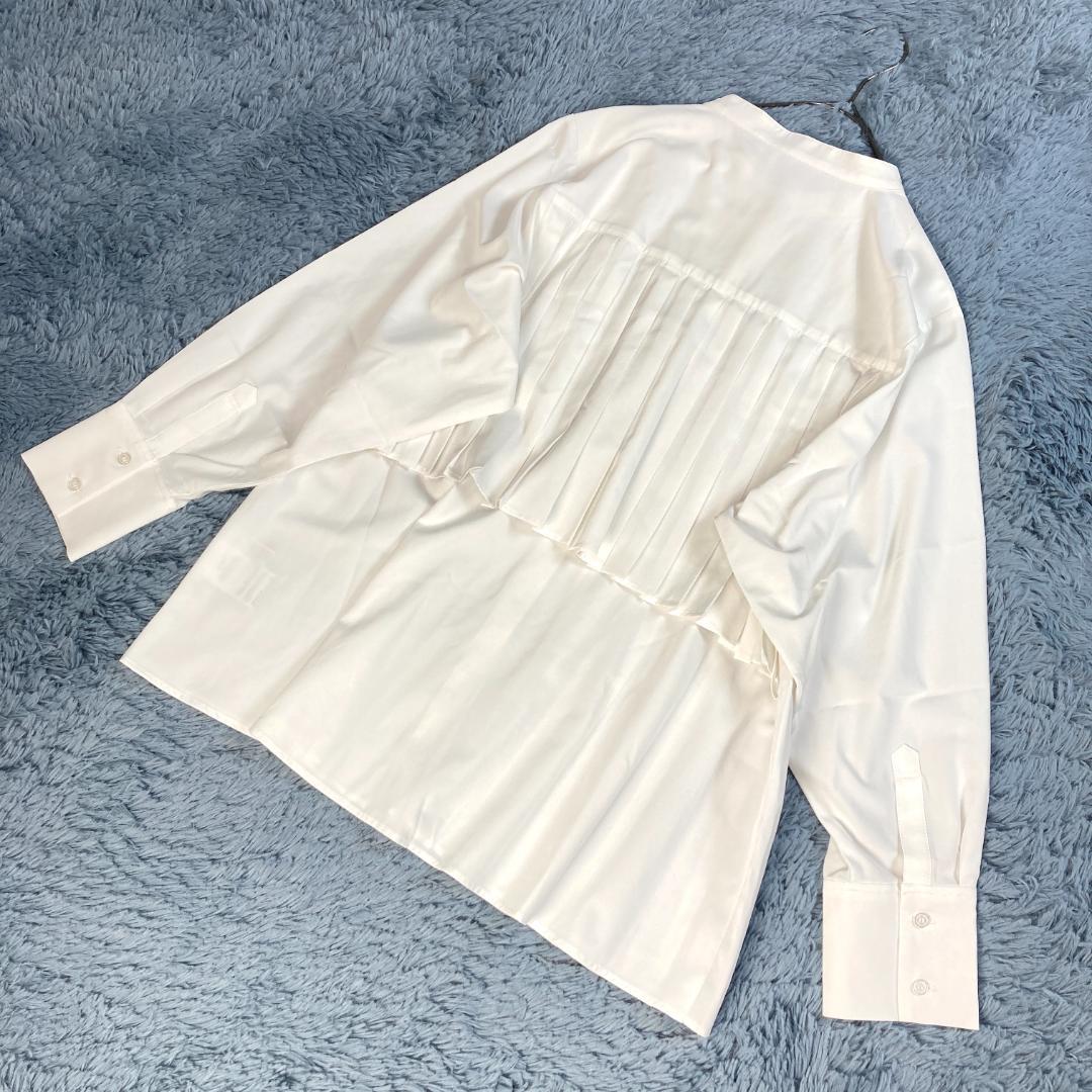 美品　ルイルエブティック　プリーツロングシャツ＆パンツセットアップ　LL