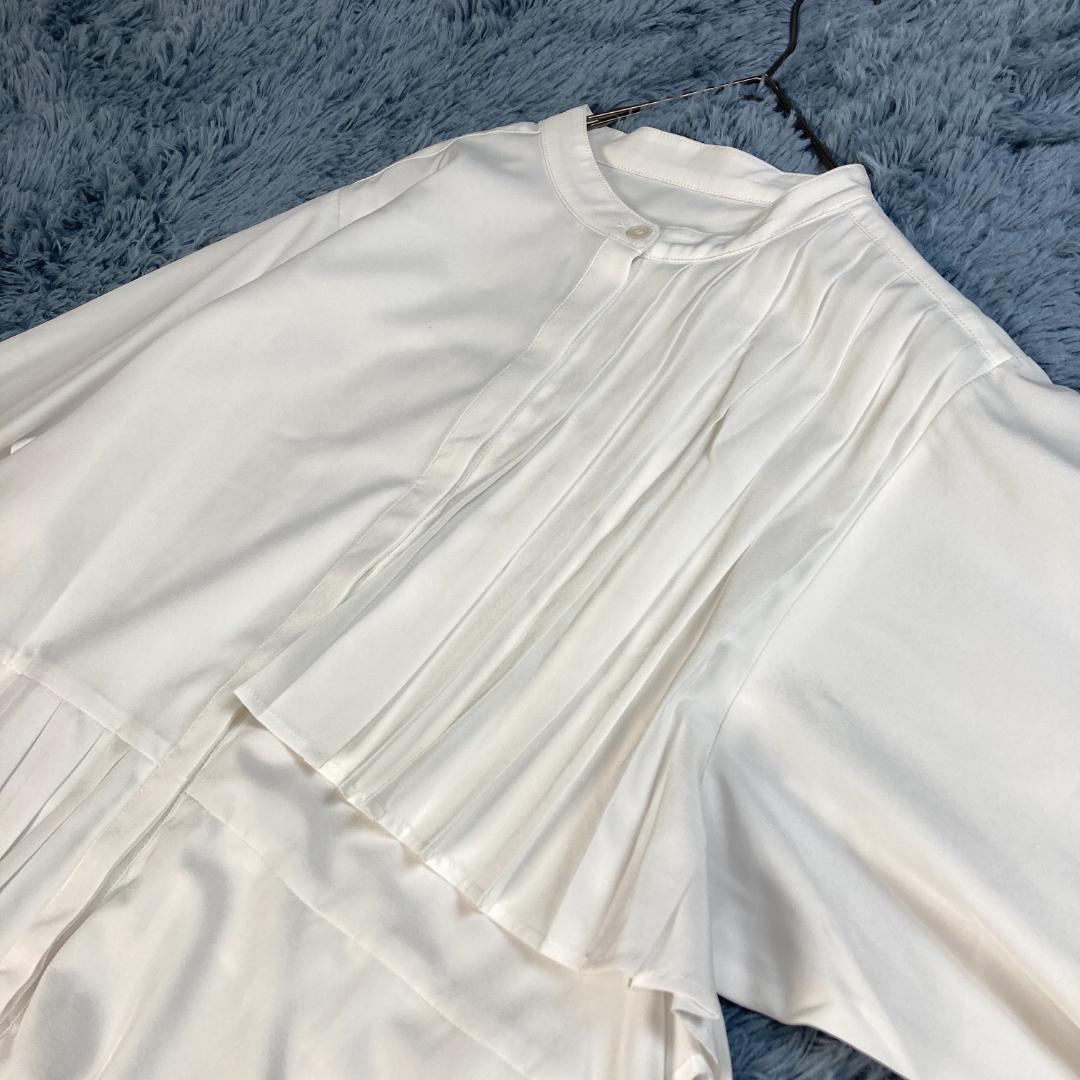 美品　ルイルエブティック　プリーツロングシャツ＆パンツセットアップ　LL