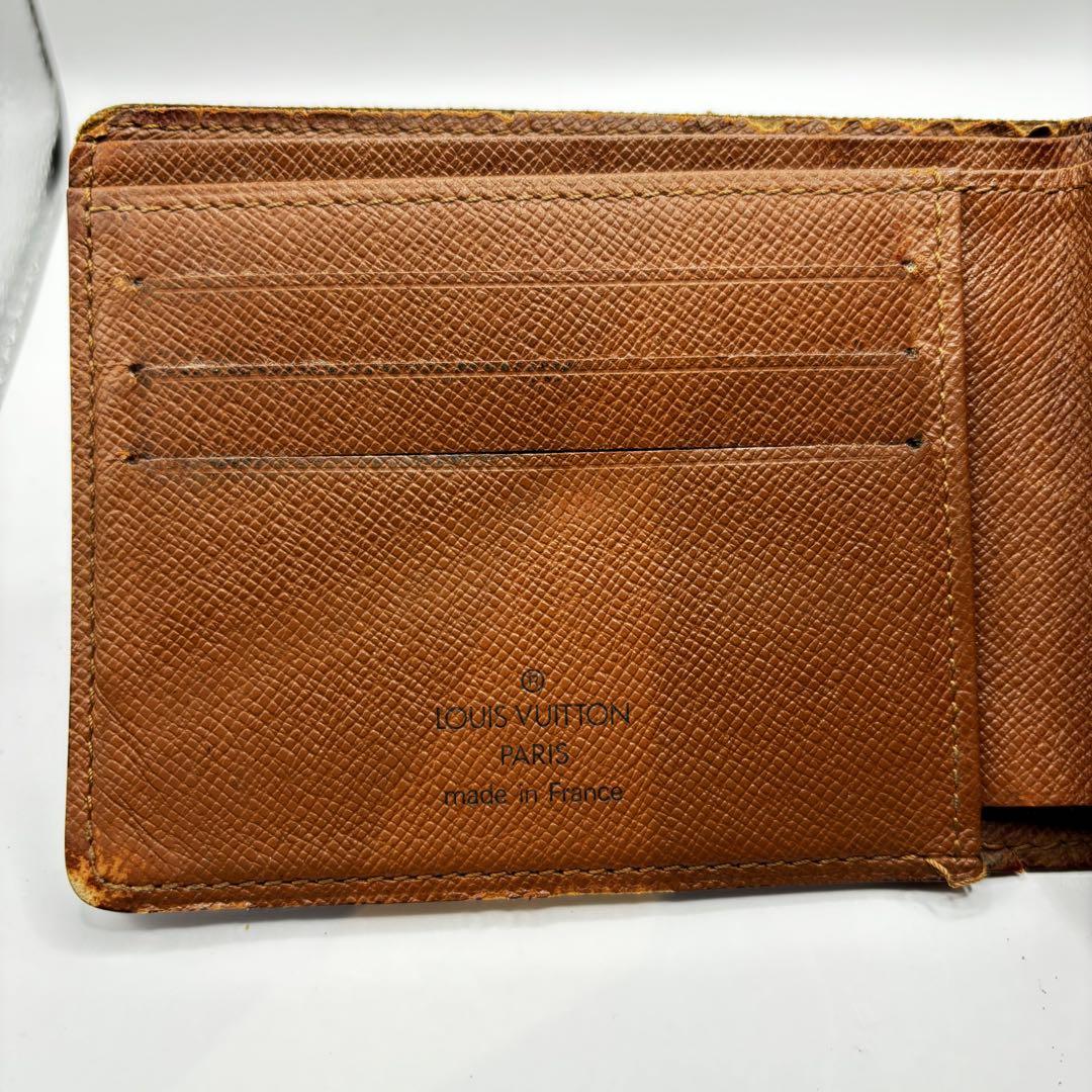 【LOUIS VUITTON】ポルトフォイユ・ミュルティプル 折り財布 ルイヴィトン ポルトフォイユ ミュルティプル 折り財布