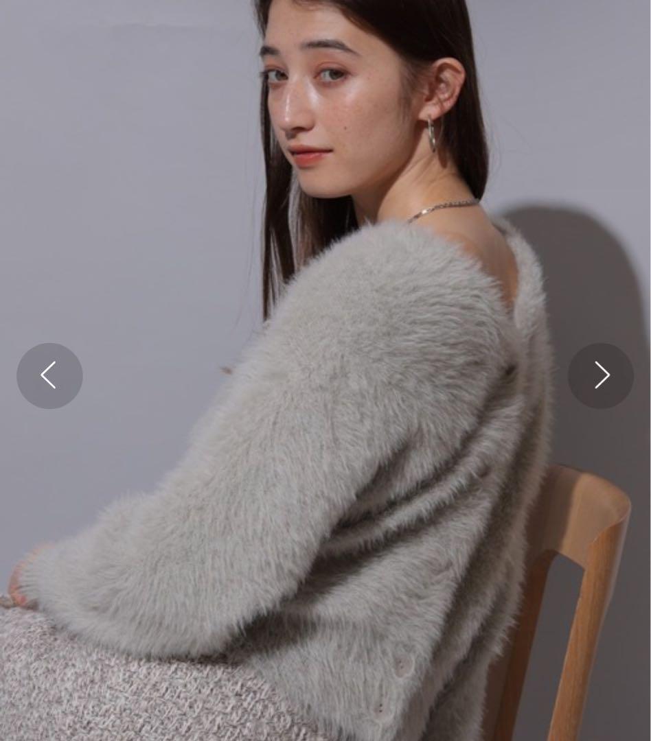 Rirandture ３ＷＡＹシャギーカーデプルオーバー