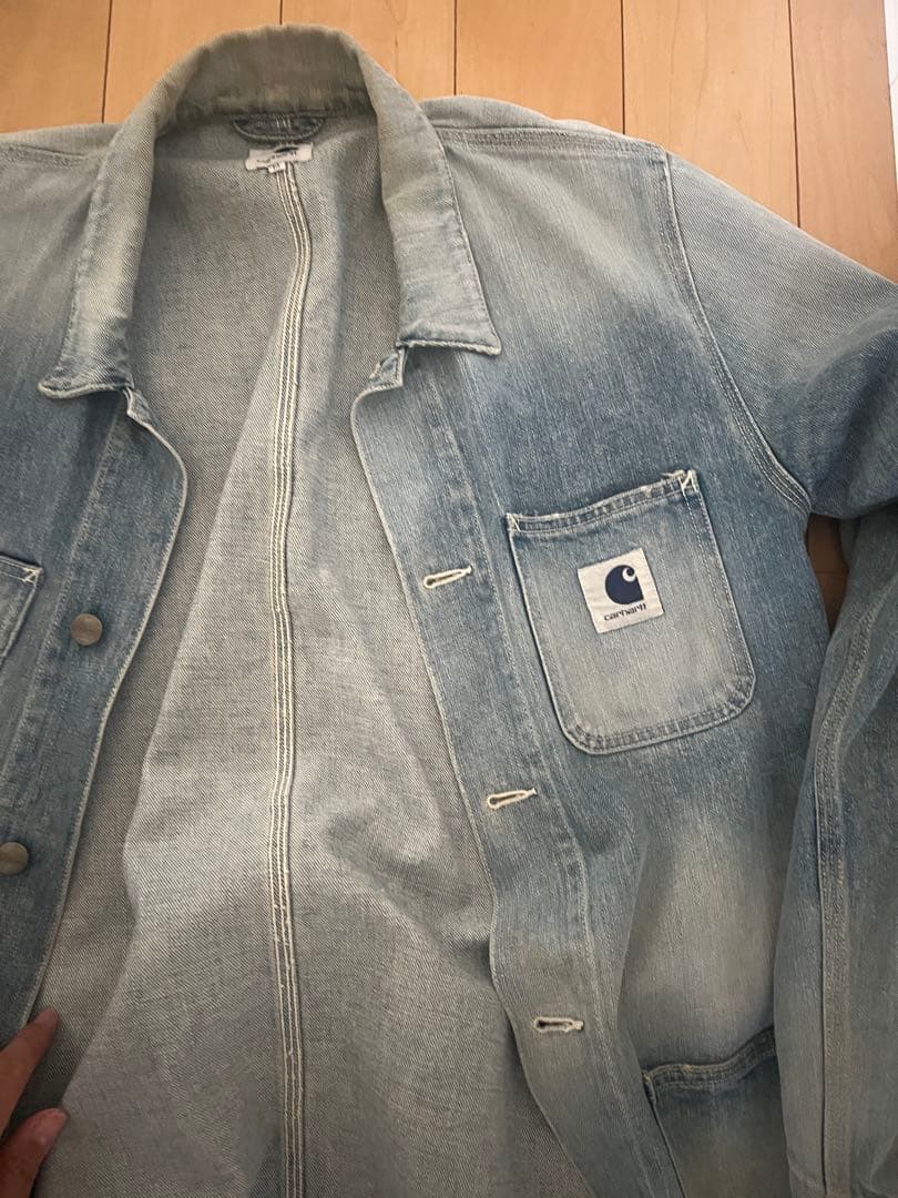 Carhartt ライトブルーデニムジャケット専用