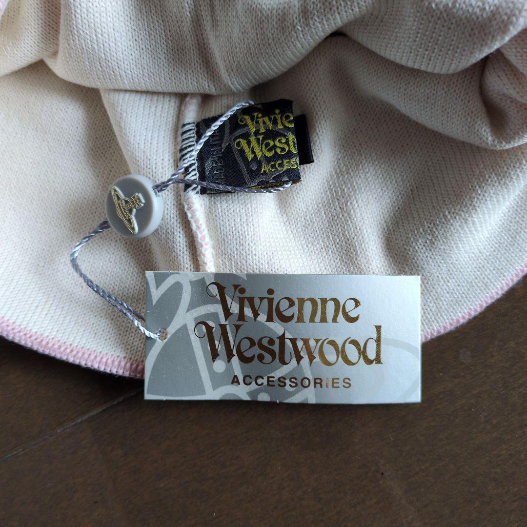 ♦️Vivienne Westwood♦️ ピンク ニットキャップ 未使用品