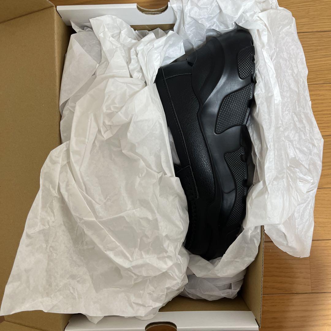 AKIKOAOKI アキコアオキ ローファー レザー 黒　STUDIOUS別注