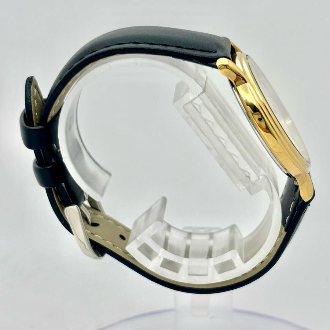 美品/新品電池】 SEIKO スピリット メンズ 腕時計 ゴールド 新品