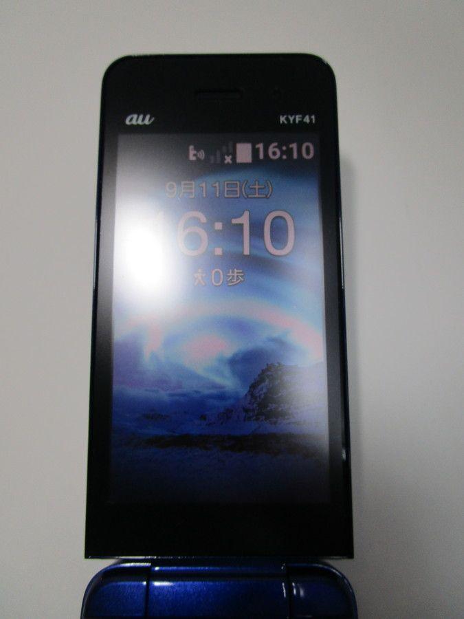 KYF41 ガラホ　 携帯電話本体のみ　美品