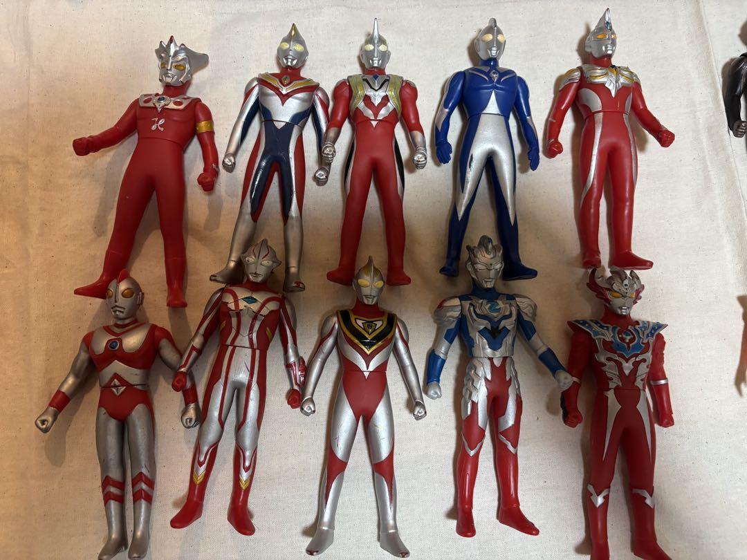 ウルトラマン 仮面ライダー スーパー戦隊ビーファイター ソフビ フィギュア 大量 30体まとめ売り】ウルトラマン 仮面ライダー スーパー戦隊