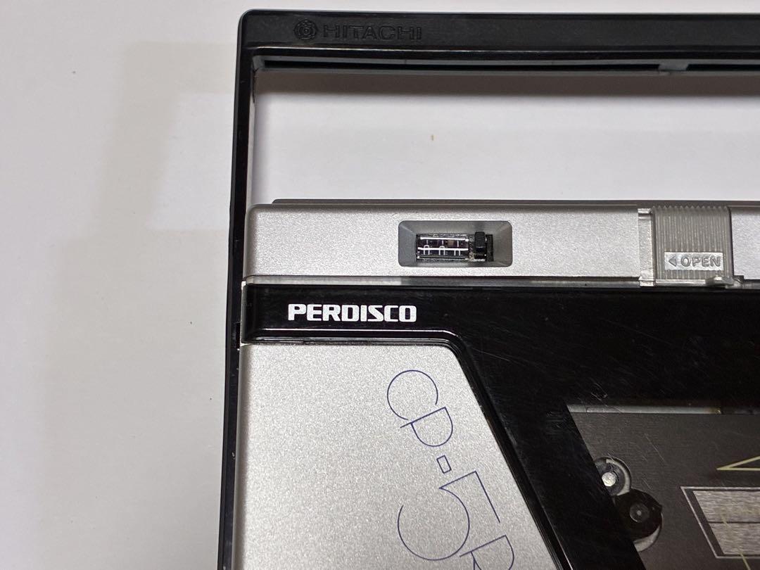 HITACHI PERDISCO CP-5 R 포터블 라디오 카셋트 플레이어