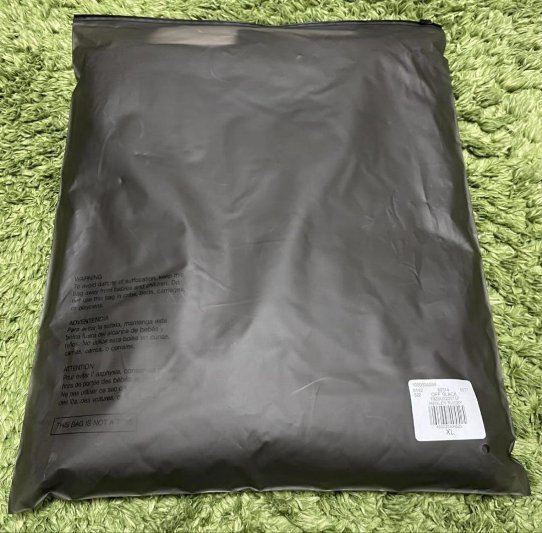 FOG エッセンシャルズ ヘンリー ラグビー スウェットシャツ 黒 XL