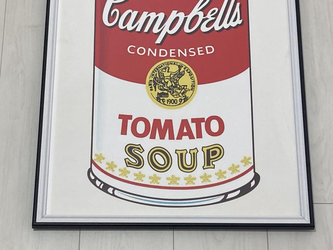 【額縁付き】 アンディウォーホル Campbell’s Soup Cans ①