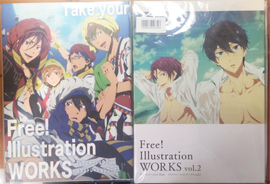 メルカリ Free イラストレーションワークス Vol 1 2 アニメ メルカリ Free イラストレーションワークス Vol 1 2 アニメ