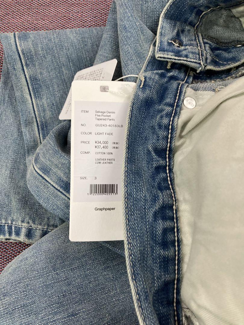 Graphpaper Selvage Denim デニムパンツ
