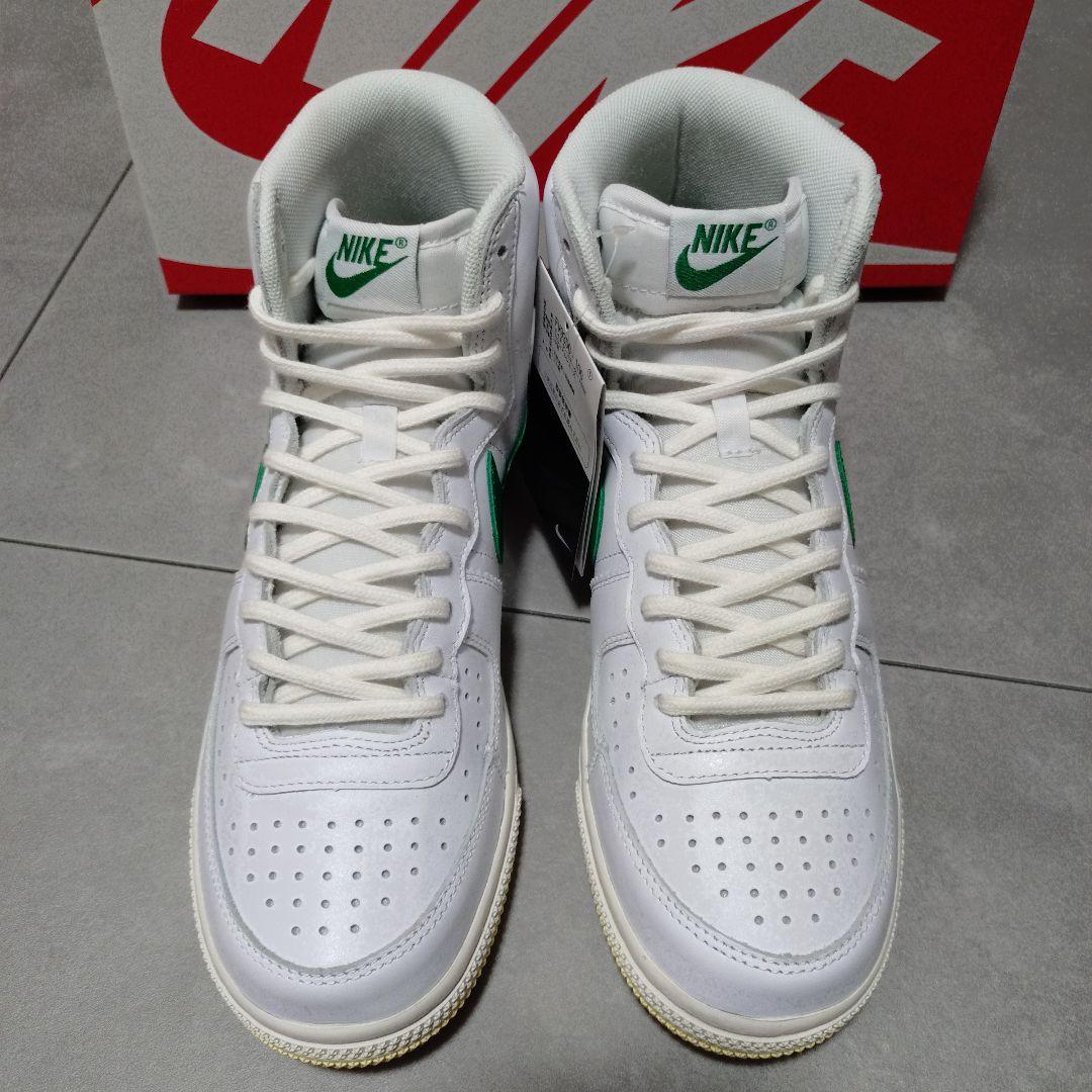 靴 Nike Terminator High White and Malachite