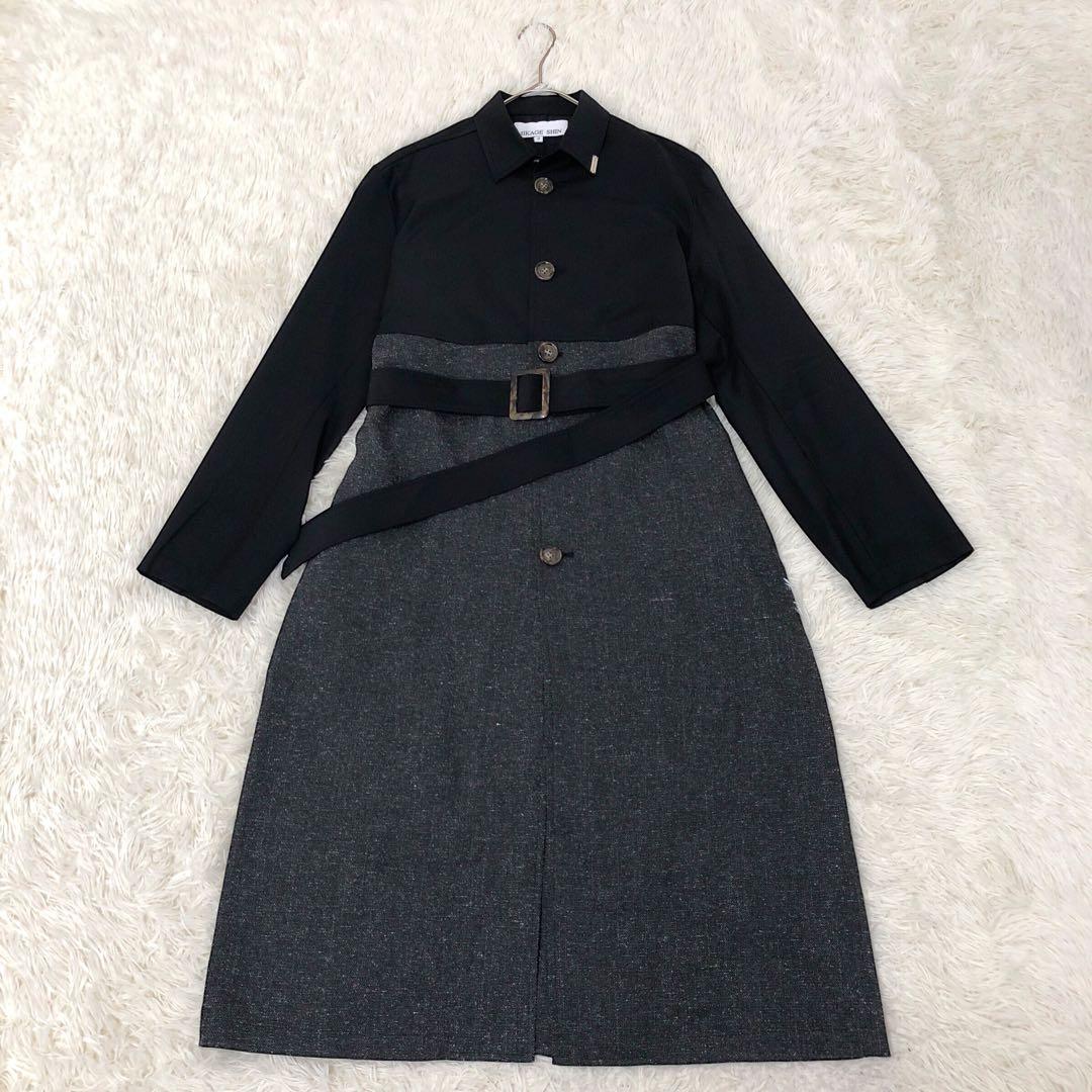 未使用タグ付き MIKAGE SHIN ミカゲシン コート ロング S 男女兼用