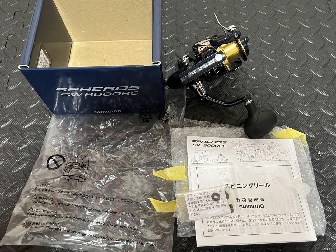 SHIMANO スフェロス SW6000HG スピニングリール