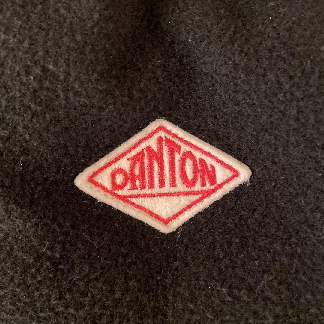 DANTON×BEAMS ウールモッサジャケット別注38 ブラック