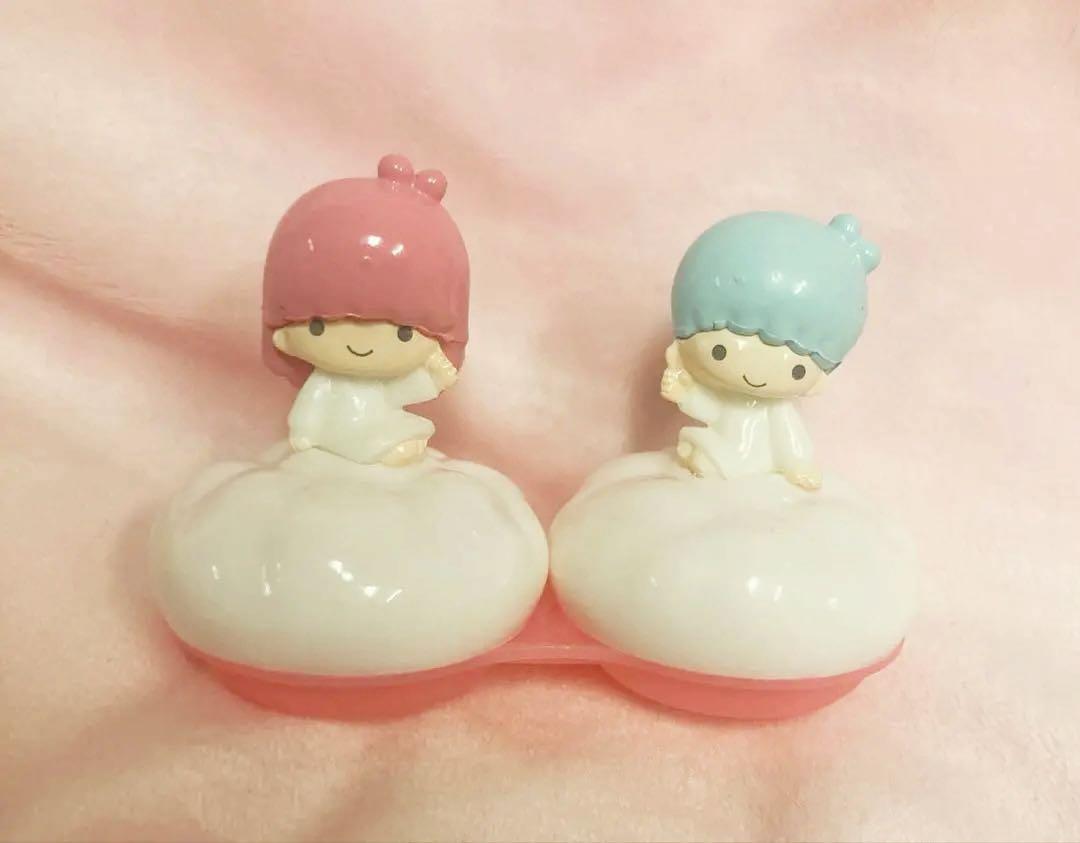 リトルツインスターズ キキララ レトロ コンタクトケース - メルカリ