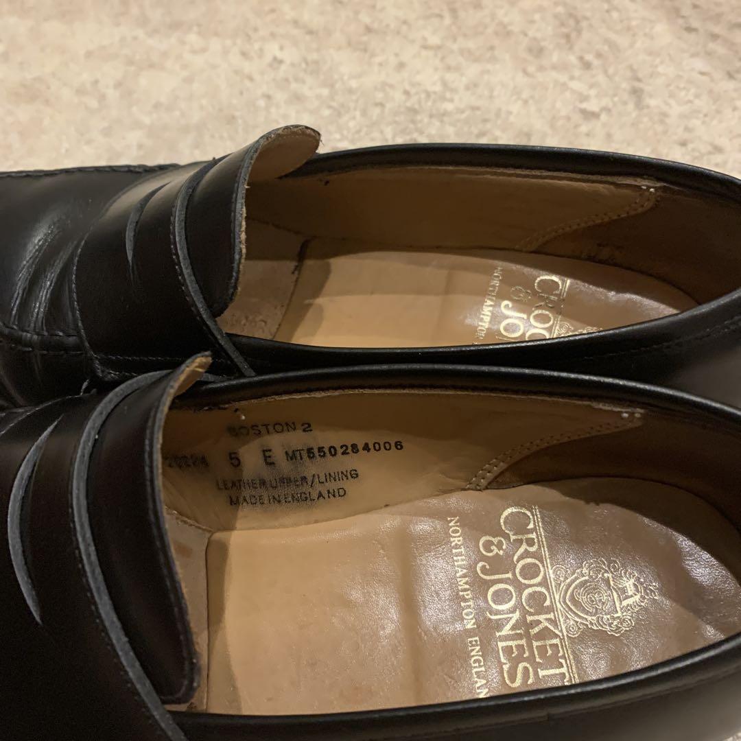 靴 Crockett&Jones BOSTON2 5E