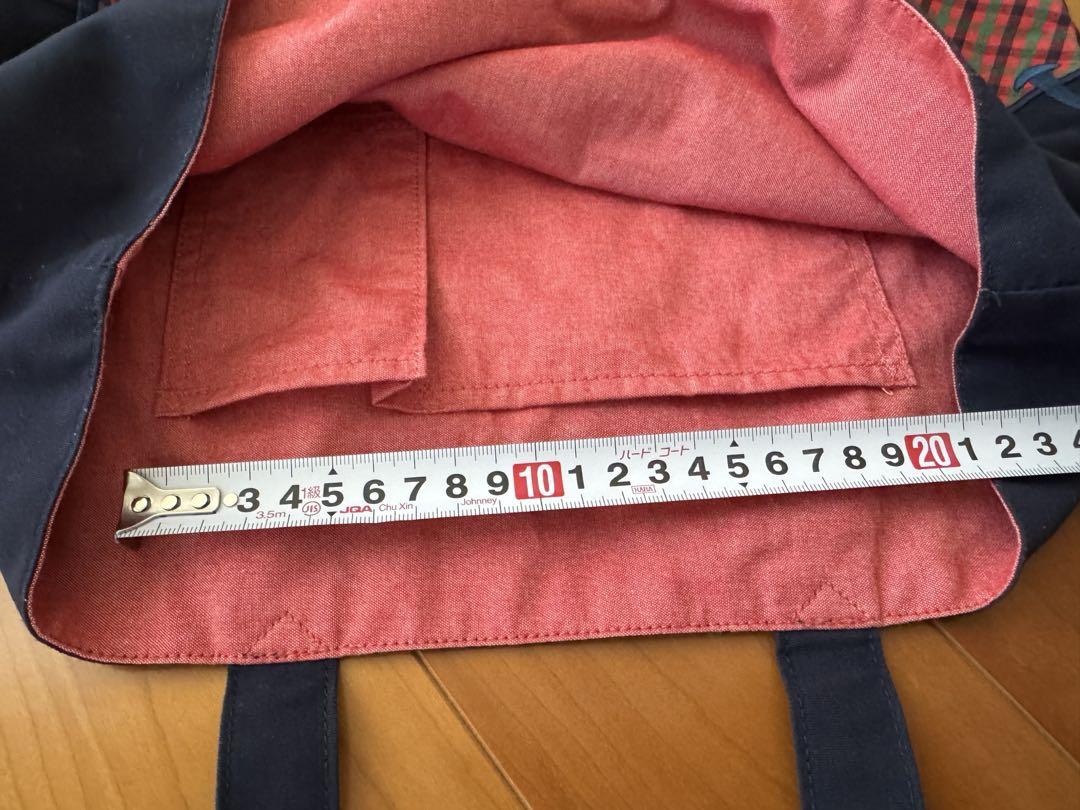 ♦︎ファミリア♦︎レッスンバッグ・約40cm×30cm・さくらんぼのチャーム付き