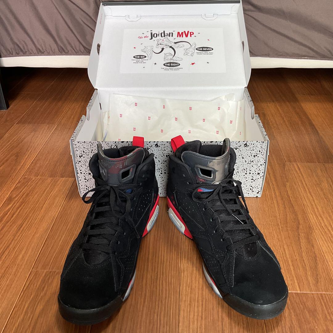 Jordan MVP ブラック/レッド　断捨離中　あんしん鑑定可