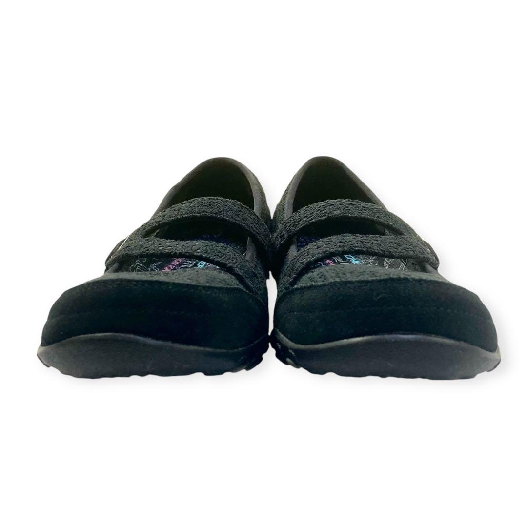【未使用級】スケッチャーズ⭐️パンプス フラット ストラップ メッシュ 24㎝