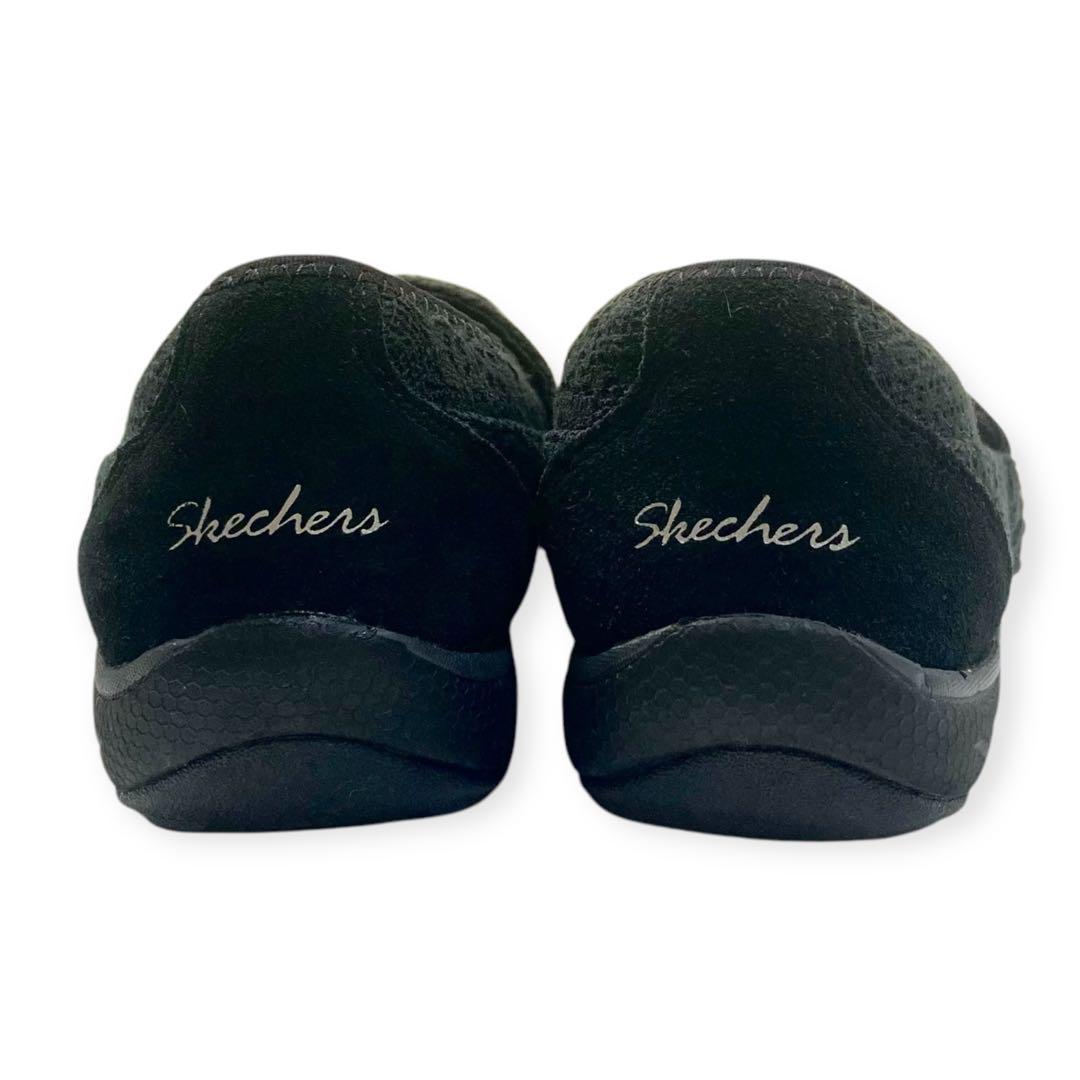 【未使用級】スケッチャーズ⭐️パンプス フラット ストラップ メッシュ 24㎝