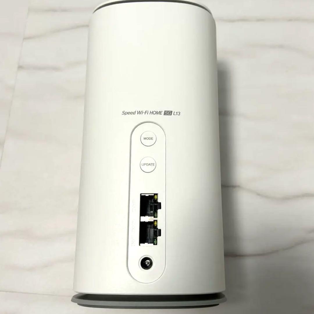 Speed Wi-Fi HOME 5G L13 ホワイト - メルカリ