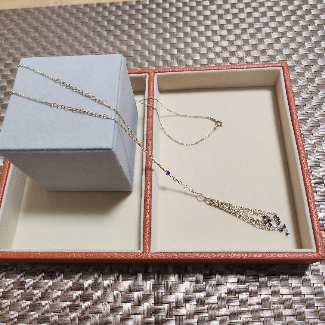 ☆美品 サファイアネックレス ☆