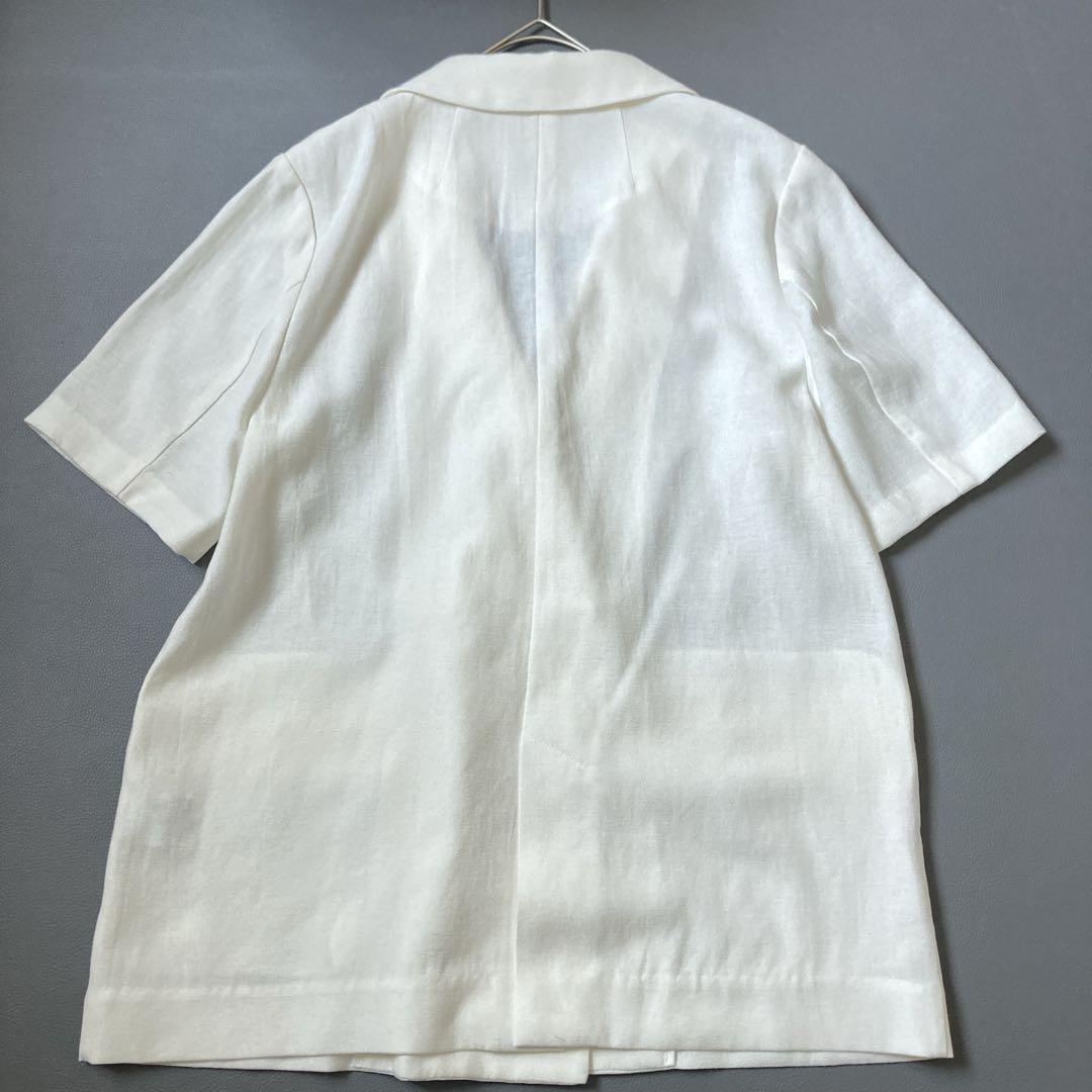 【MOMO☆SALE開催中¨̮♡︎】マイストラーダ　リネン半袖ジャケット