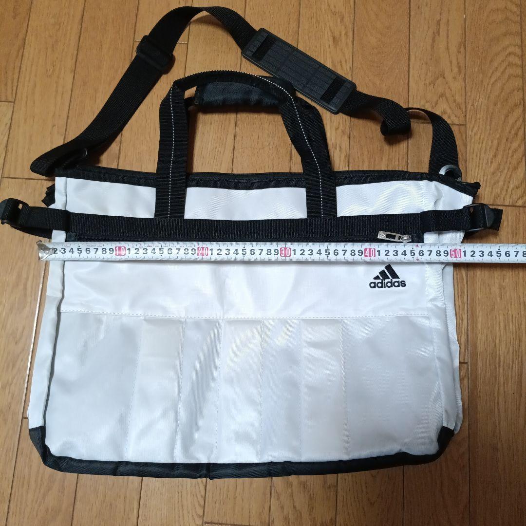 アディダス adidas ゴルフバッグ シューズ収納ポケット付き