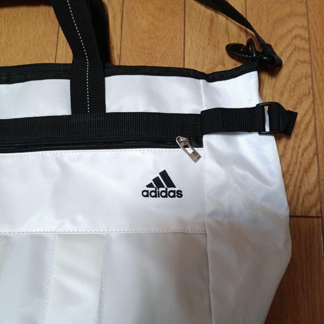 アディダス adidas ゴルフバッグ シューズ収納ポケット付き