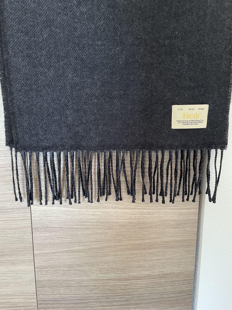 小物 FARAH WAKE Wool Reversible Muffler