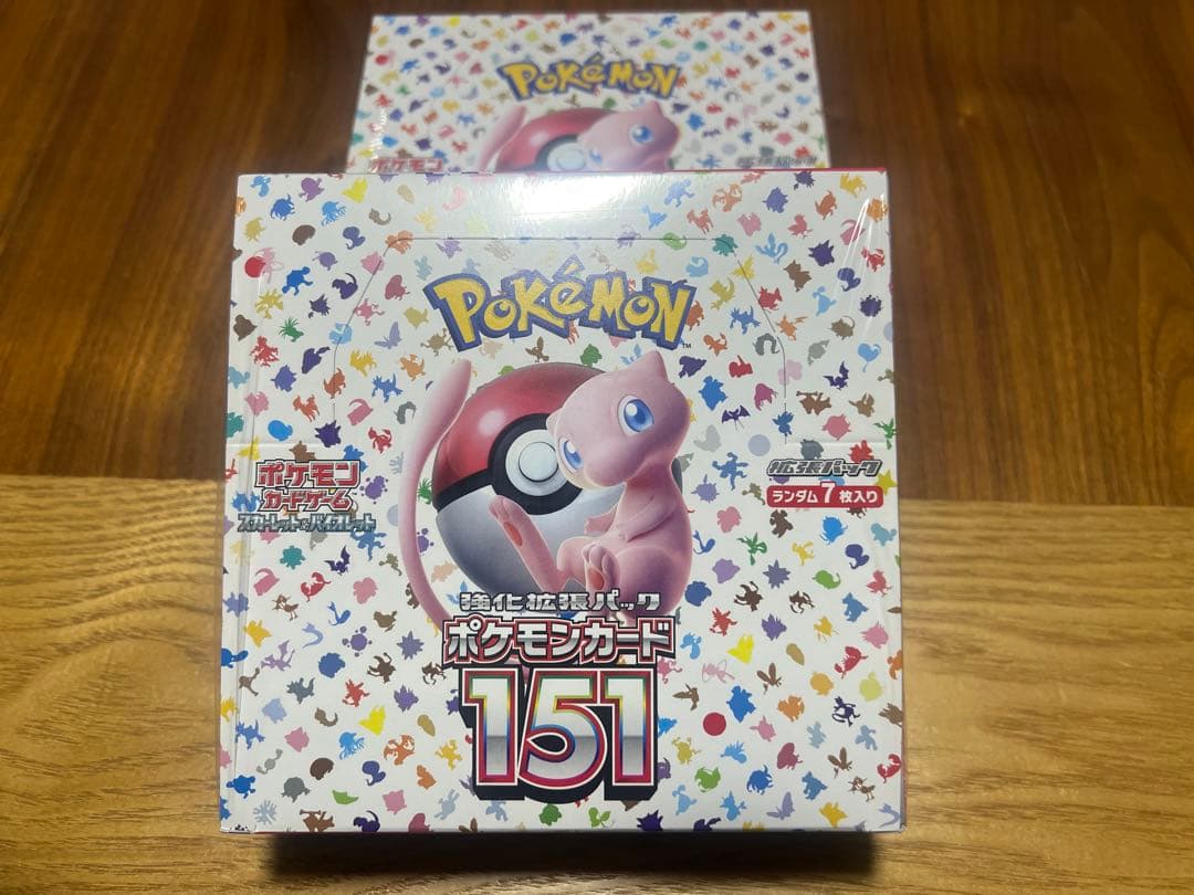 定番のお歳暮 ポケモンカード151 シュリンク付き 1BOX キャラクター