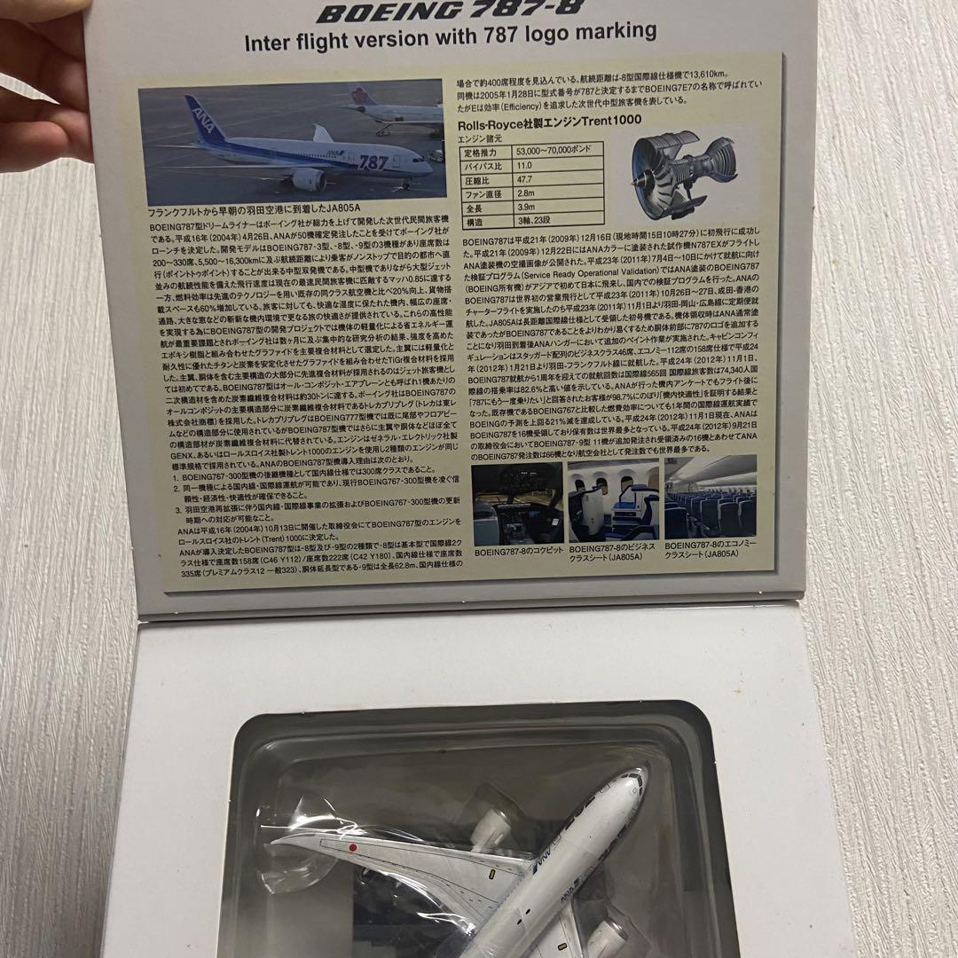 787-8 JA805A 1:400 ロゴ付き国際線仕様機