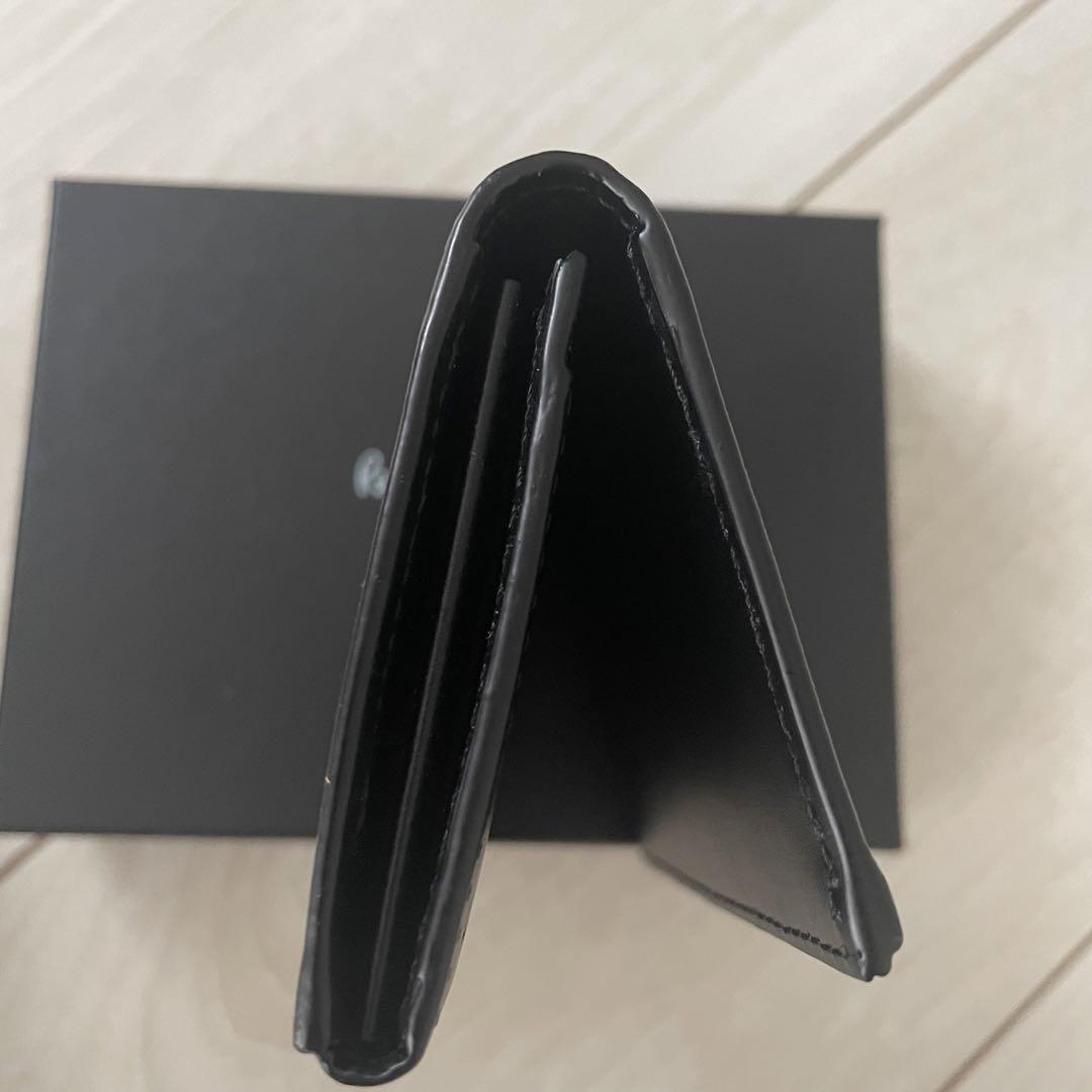 極美品！ポールスミス　名刺入れ　マルチストライプ　ブラック