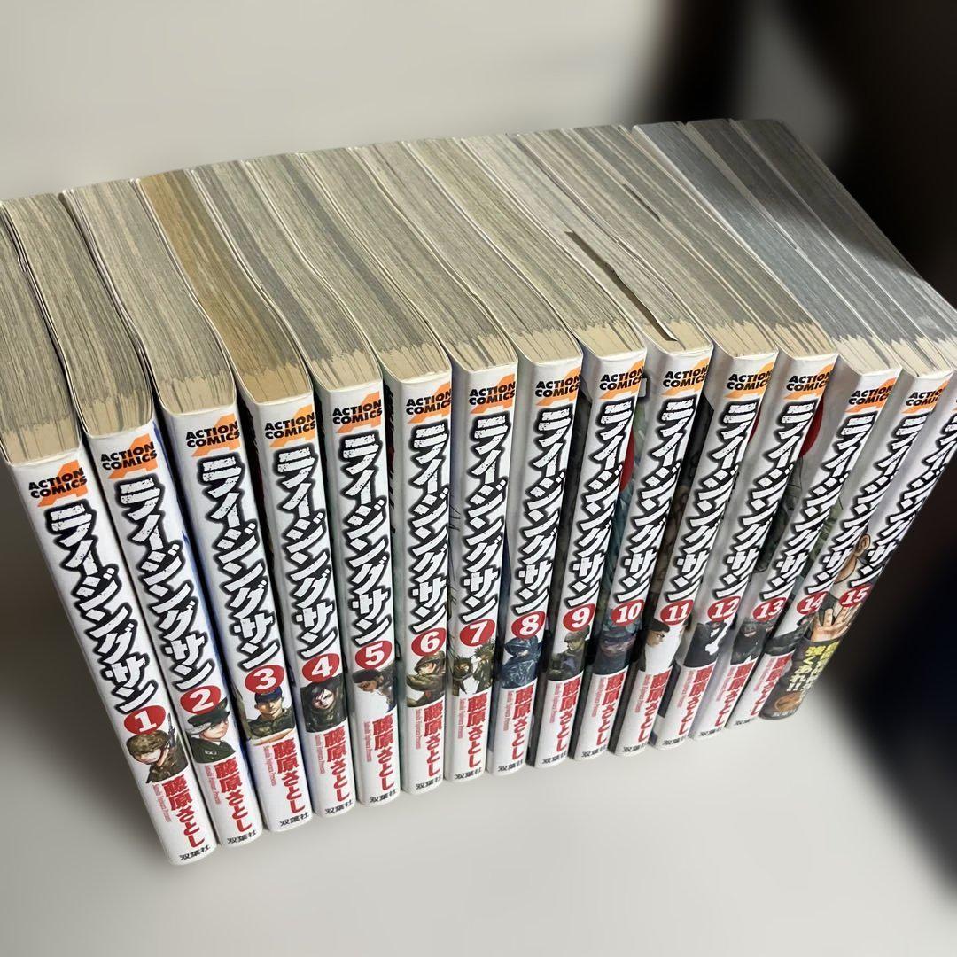 ライジングサン全巻　１～１５巻➕ライジングサンＲ全巻　１～１７巻 ライジングサン全巻 1～15巻➕ライジングサンR全巻 1～17
