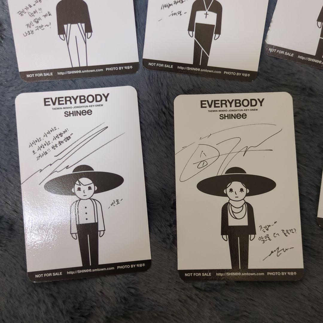 SHINee EVERYBODY 公式 Trading Card