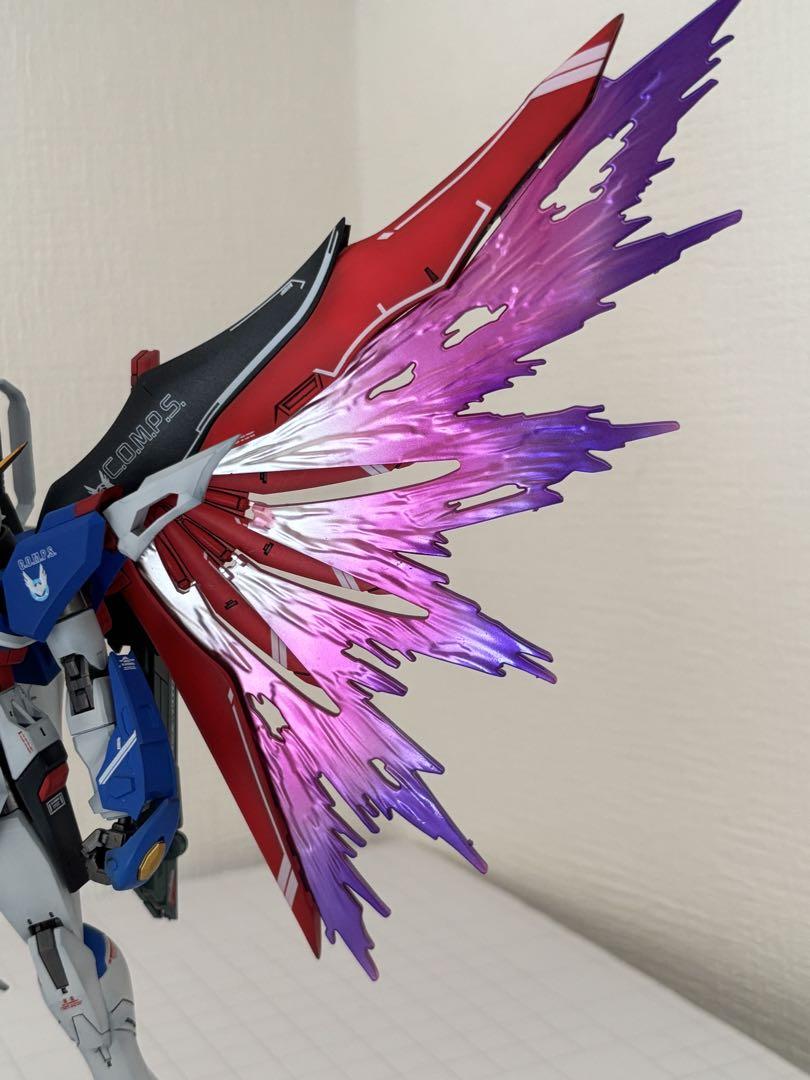 hiroHGディスティニーガンダムSPECⅡ&ゼウスシルエット塗装済完成品 HG 1/144 デスティニーガンダムSpecII&ゼウスシルエット、2024年
