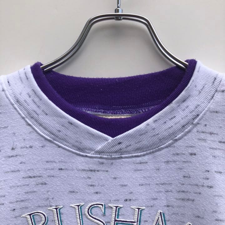 70s USA製 PRAIRIE MOUNTAIN ビンテージ スウェット 霜降 70s USA製 PRAIRIE MOUNTAIN ビンテージ スウェット 霜降