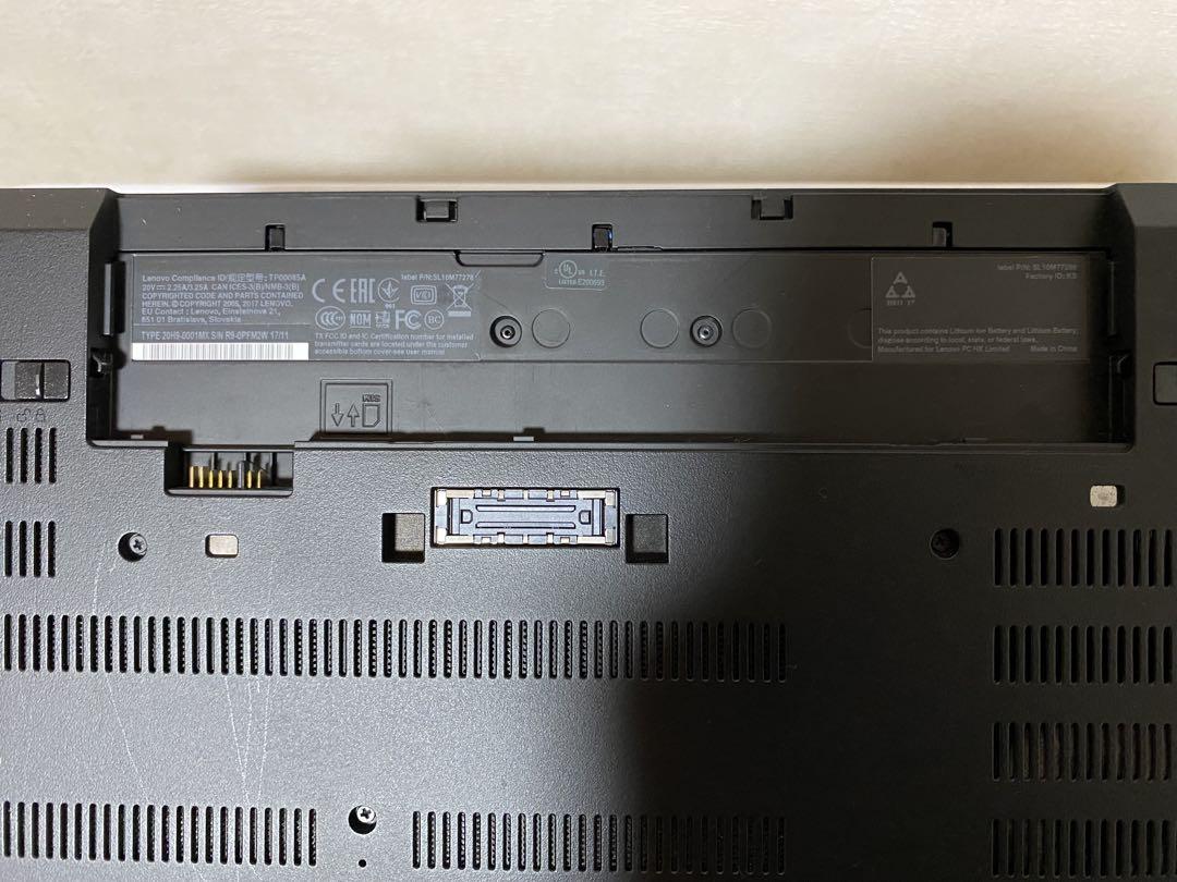 Lenovo ThinkPad ノートPC 本体 T570 corei7