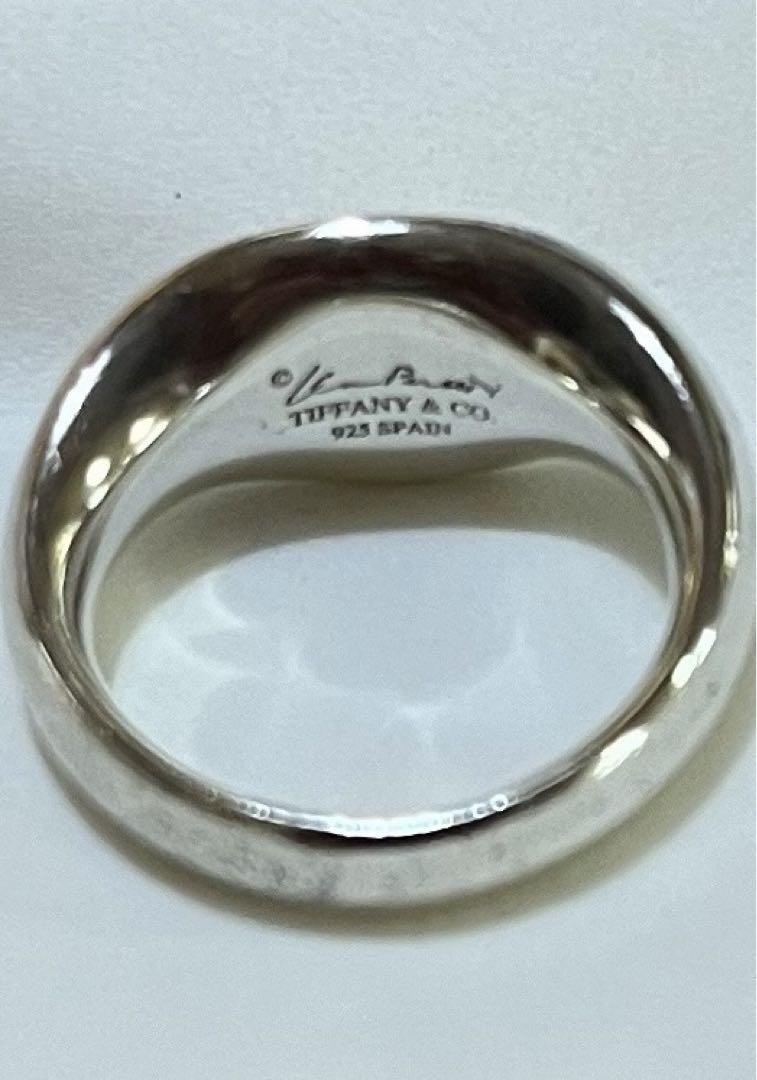 TIFFANY&Co. ティファニー オープンハート リング 指輪 6.5号 18