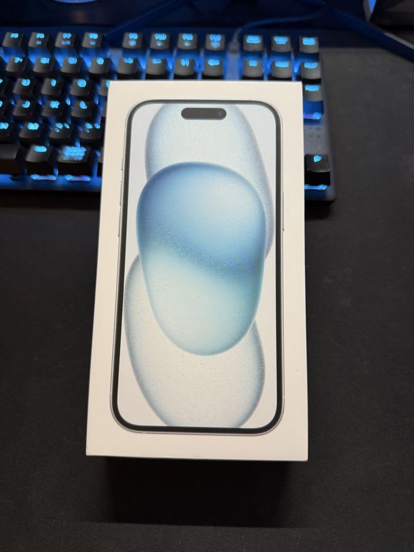 Apple iPhone 15 ブルー256GB本体