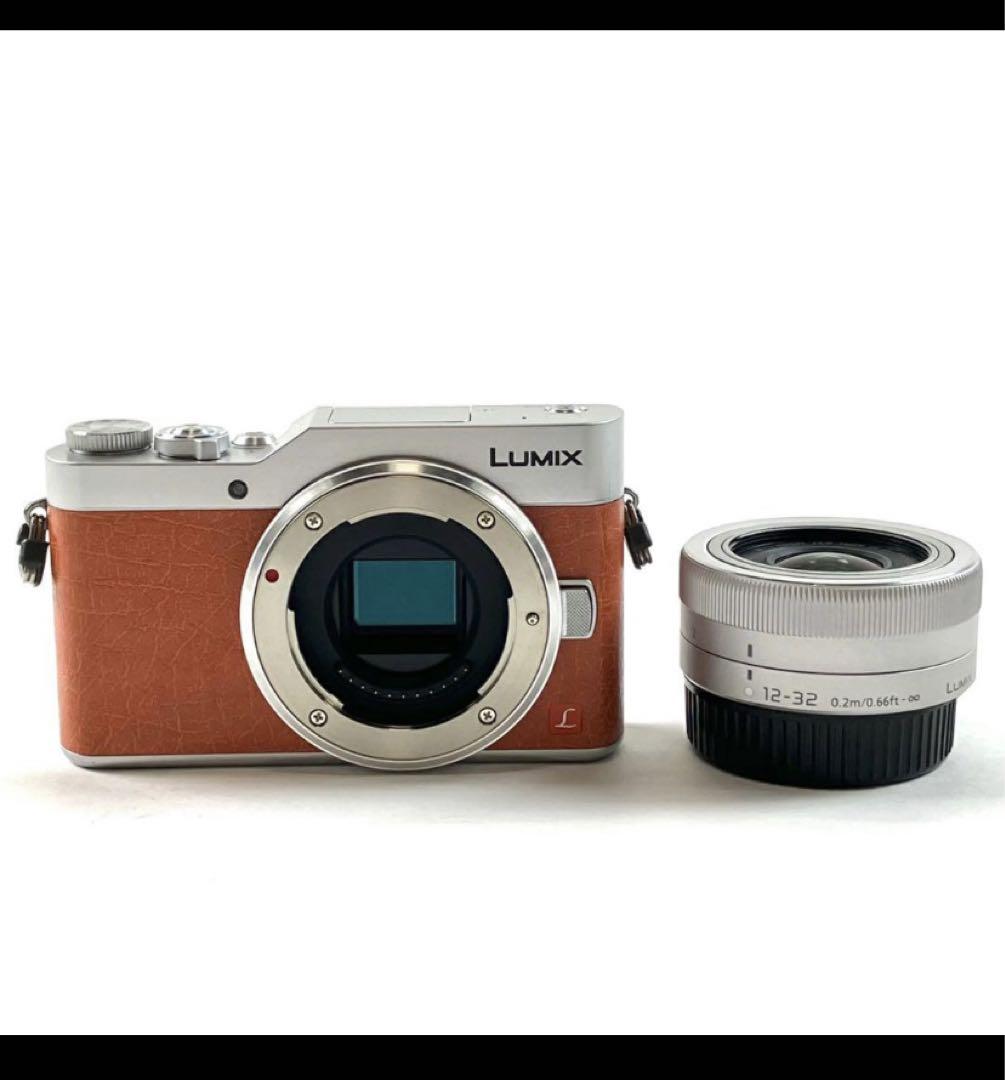 LUMIX GF9 オレンジ レザー調 12-32mm