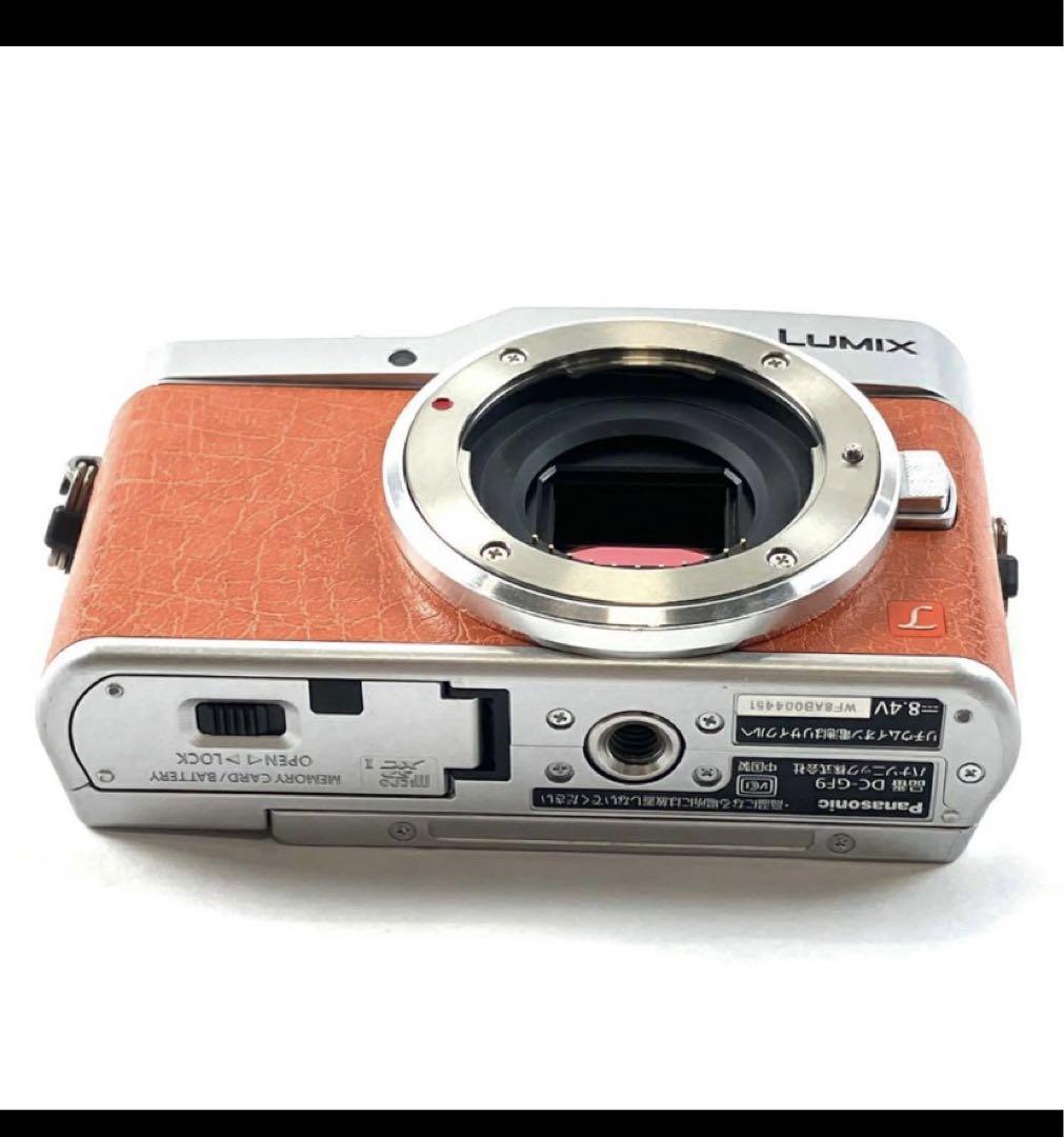LUMIX GF9 オレンジ レザー調 12-32mm