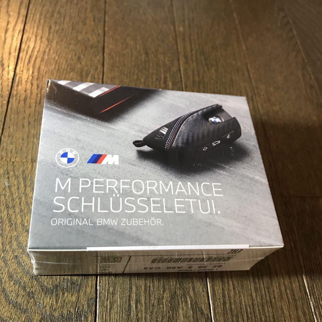 【冬バーゲン★】 新品、未開封】BMW純正 M Performanceキー・ケース ブラック セキュリティ