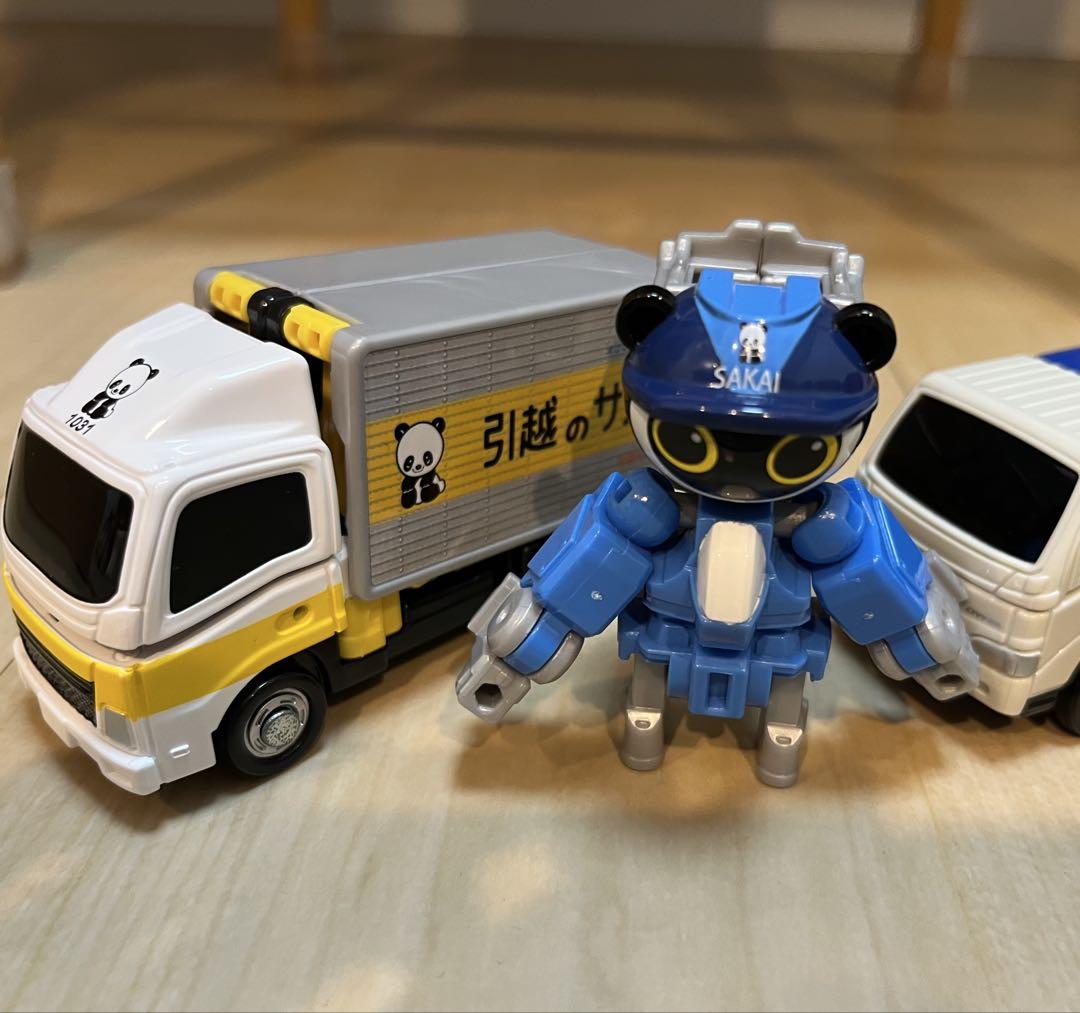 クロスニクス、ゴミ収集車、サカイ引越センター