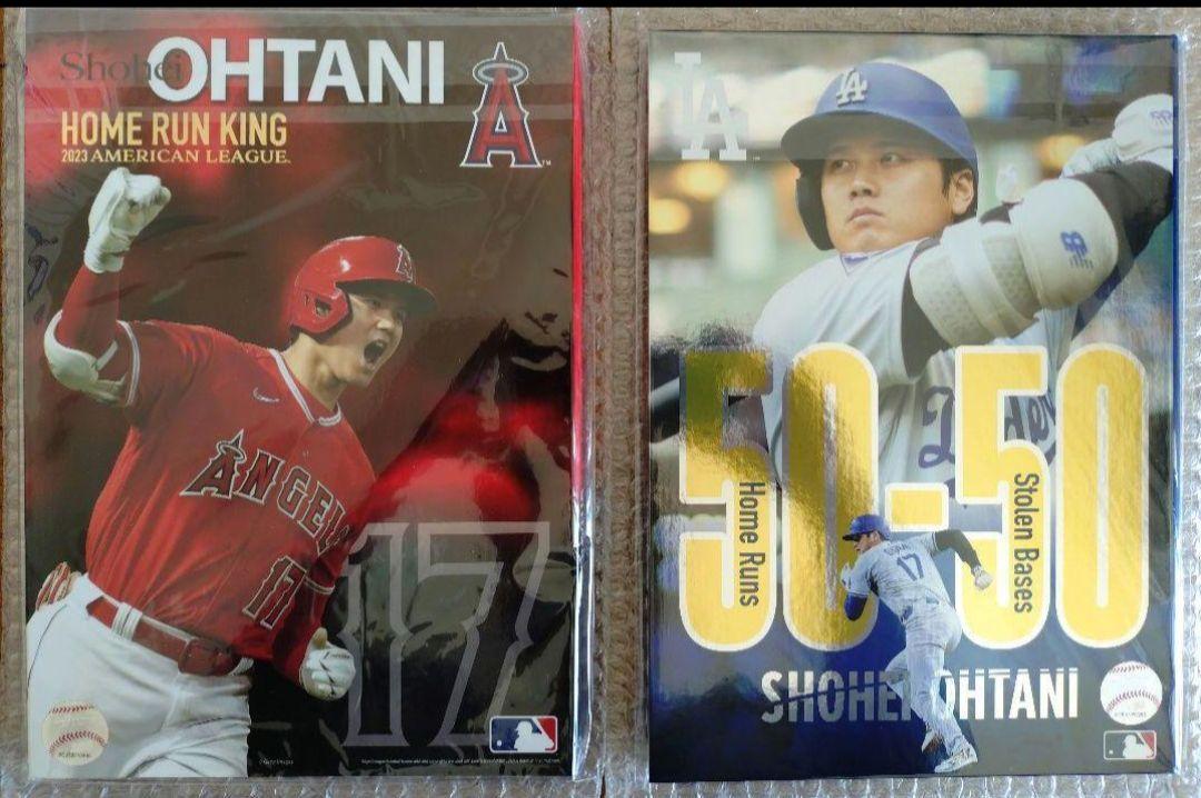新品　大谷翔平プレミアムフレーム50-50達成&2024NLホームラン王獲得記念 大谷翔平、プレミアムフレーム切手セット販売へ 「50-50」達成