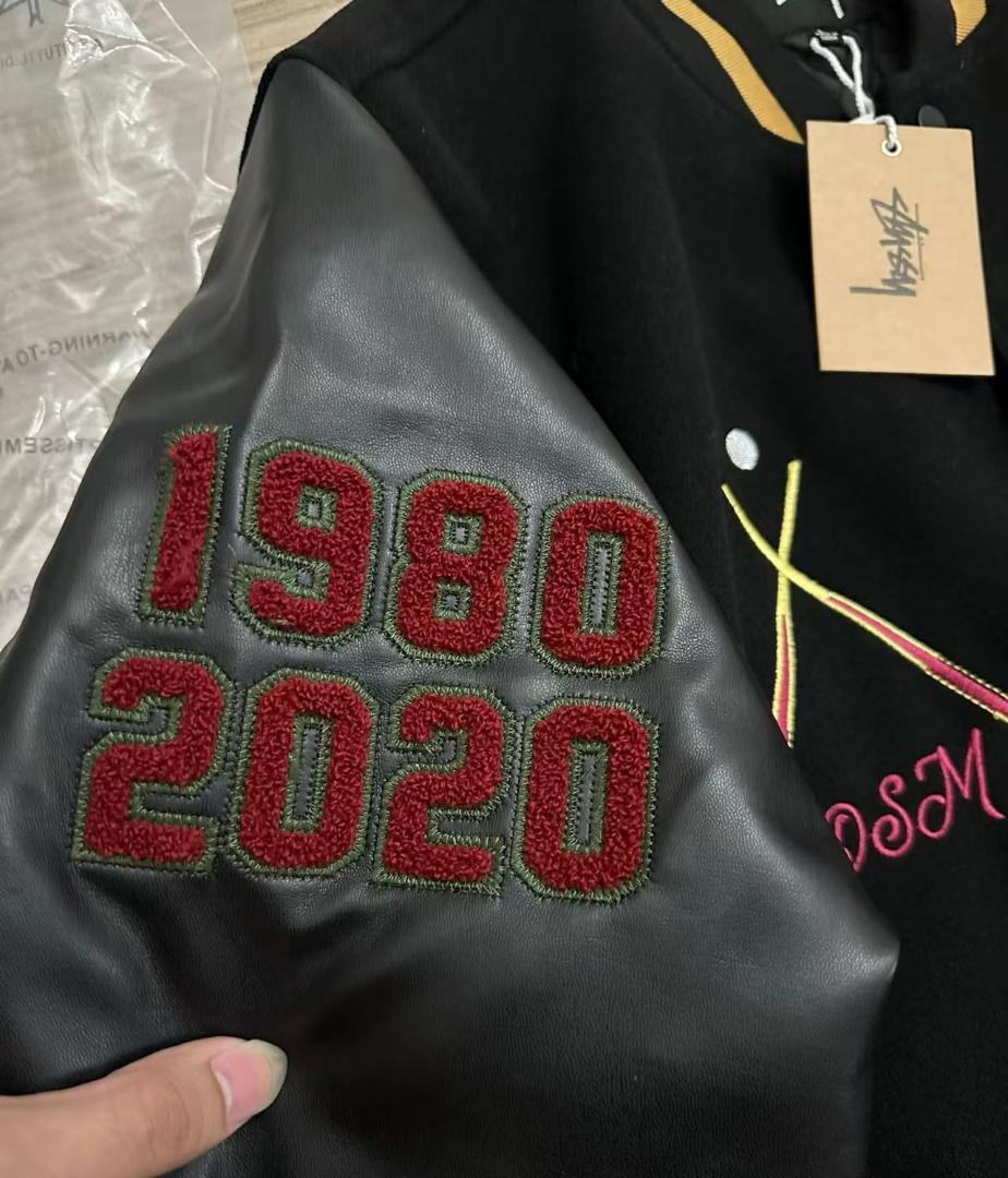 Stussy FW20 8 JACKET スタジャン L