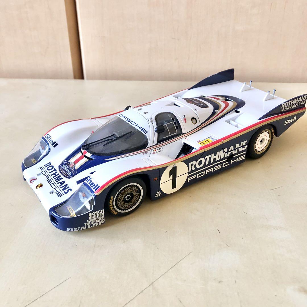 ミニチャンプス 1/18 ポルシェ 956 ル・マン 1982 ウイング欠品