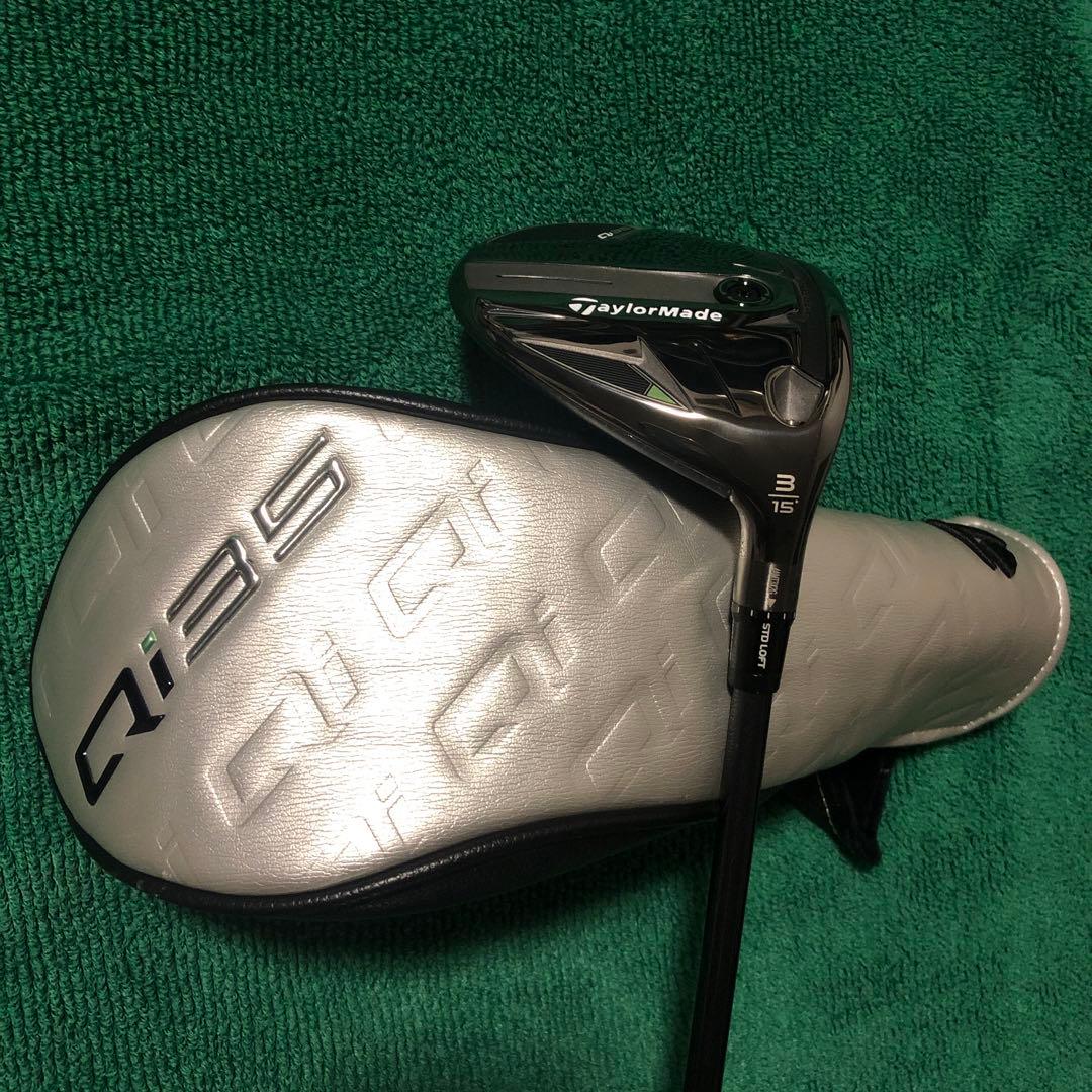 新品同様　テーラーメイド Qi35 3W フェアウェイウッド FW TM55